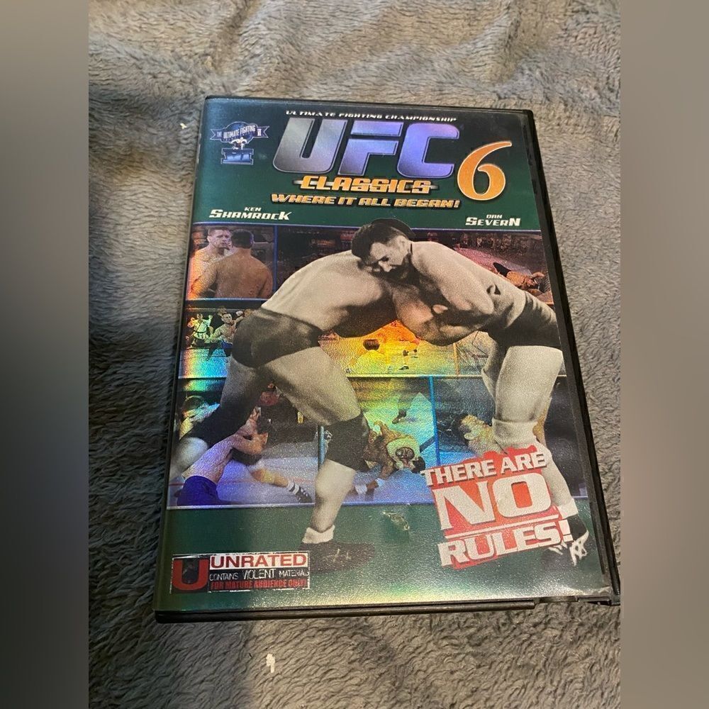Vintage 1994 rare unedited UFC 6 no rules fighting